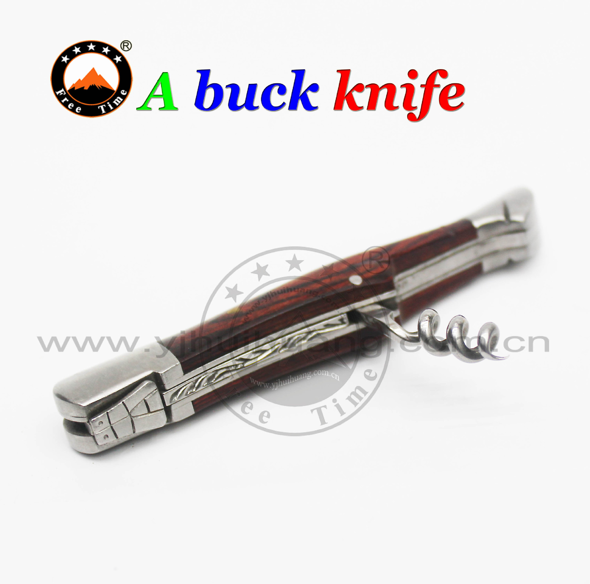 Camping folding knife utility knives multi-purpose knife knives in Yangjiang knife color wood knife
