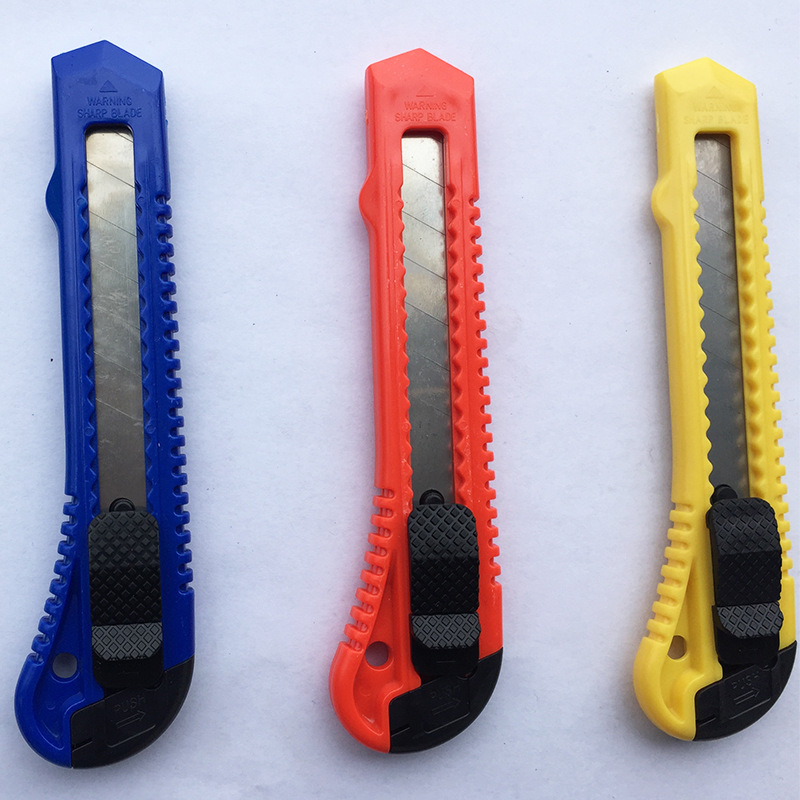 Multi-Color Multi-Functional Art Knife Sharp Large Office Cutting Utility Knife Plastic Art Knife Small Custom