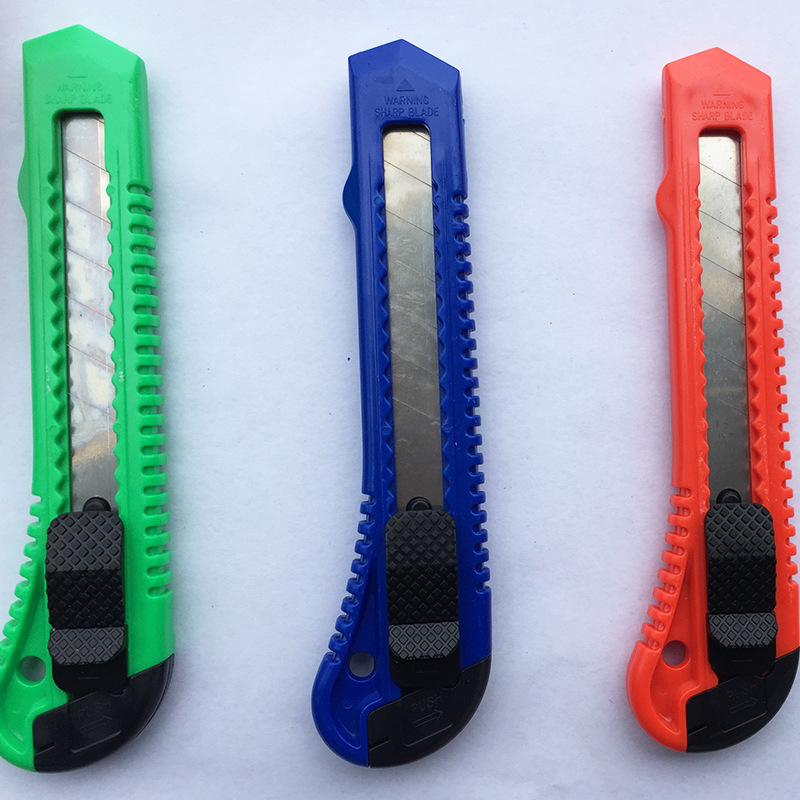 Multi-Color Multi-Functional Art Knife Sharp Large Office Cutting Utility Knife Plastic Art Knife Small Custom