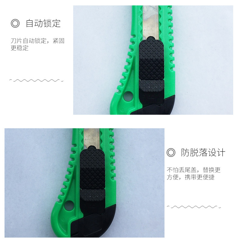Multi-Color Multi-Functional Art Knife Sharp Large Office Cutting Utility Knife Plastic Art Knife Small Custom