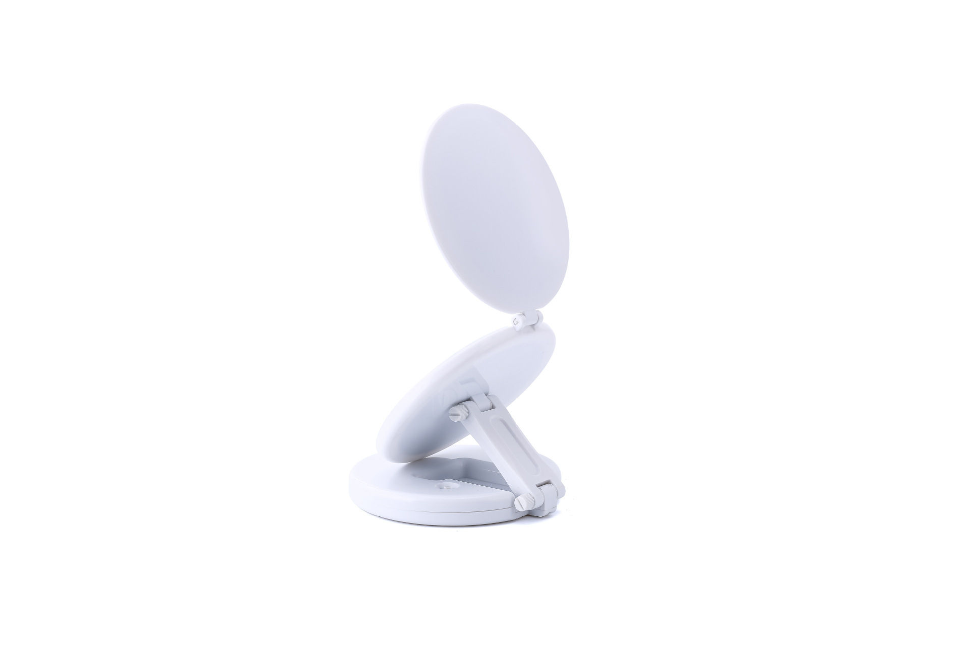 Internet Celebrity Led Make-up Mirror Folding Beauty Dressing Mirror Portable USB Double-Sided Light Mirror 5 Times Fill Light Small Mirror Customization