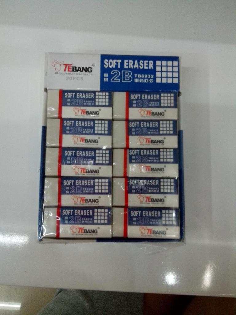 Tebon rubber 2B Office drawing erasers