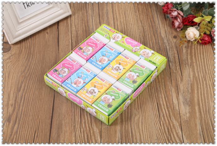 Stationery haoxi sheep eraser 2B special rubber 24PCS box