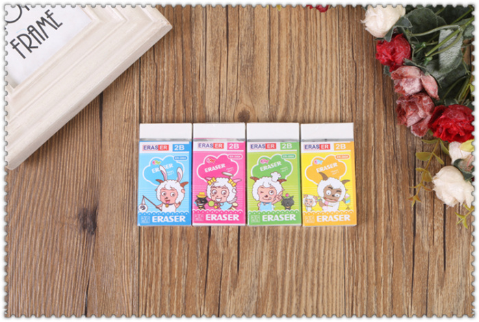 Stationery haoxi sheep eraser 2B special rubber 24PCS box