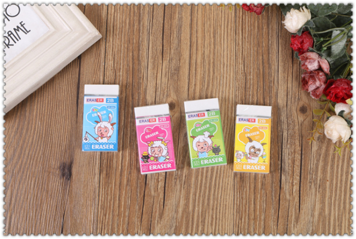 Stationery haoxi sheep eraser 2B special rubber 24PCS box