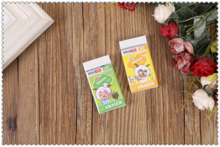 Stationery haoxi sheep eraser 2B special rubber 24PCS box