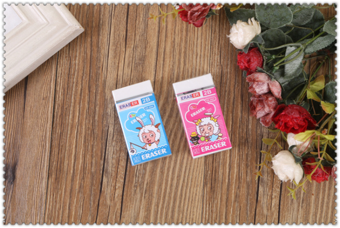 Stationery haoxi sheep eraser 2B special rubber 24PCS box
