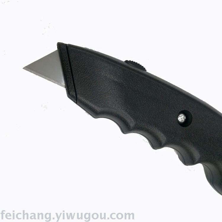 Plastic knife, utility knife, box cutters