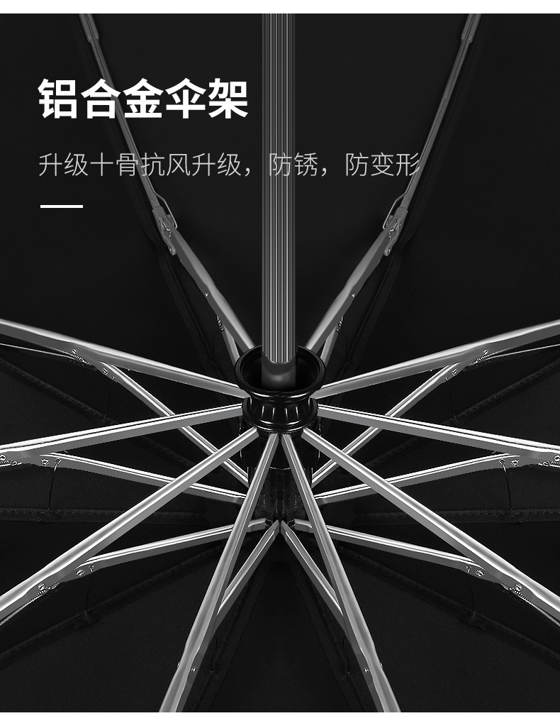 reverse folding umbrella LED reflective Strip automatic umbrella Torch three fold windproof Car business umbrella reverse folding umbrella LED reflective Strip automatic umbrella Torch three fold windproof Car business umbrella