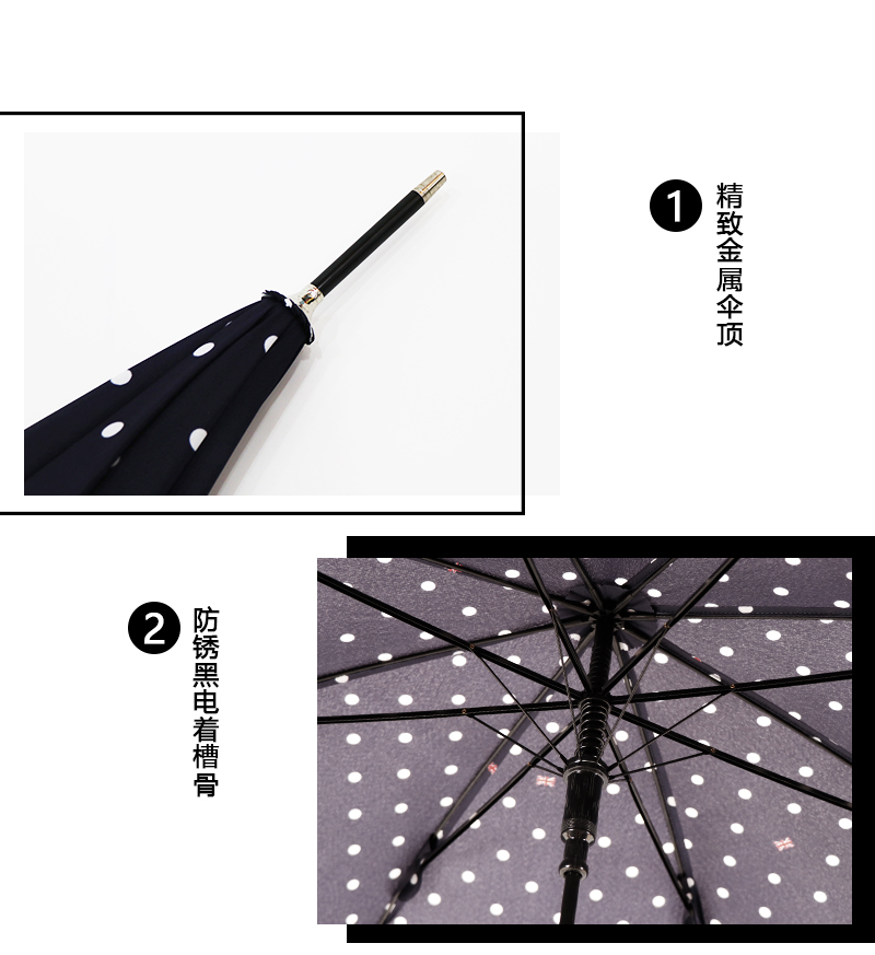1785 polka dot long handle umbrella wholesale 1785 polka dot long handle umbrella wholesale