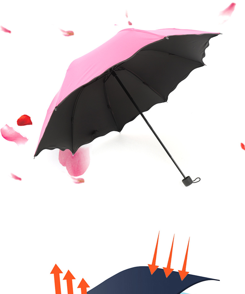 Umbrella Tri-Fold Vinyl Blooming Umbrella UV Protection Rain Or Shine Dual-Use Umbrella Promotion Advertising Umbrella Umbrella Tri-Fold Vinyl Blooming Umbrella UV Protection Rain Or Shine Dual-Use Umbrella Promotion Advertising Umbrella