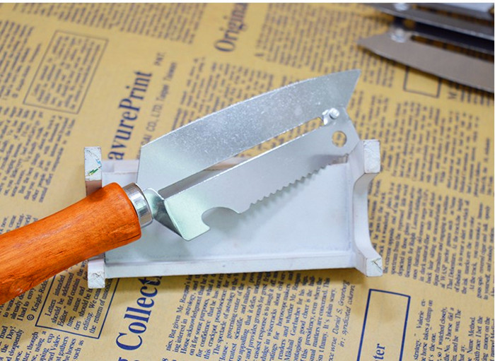 Stainless steel, the multi - purpose peeler cane fruit grater handle peeling knife fish scale grater kitchen utility
