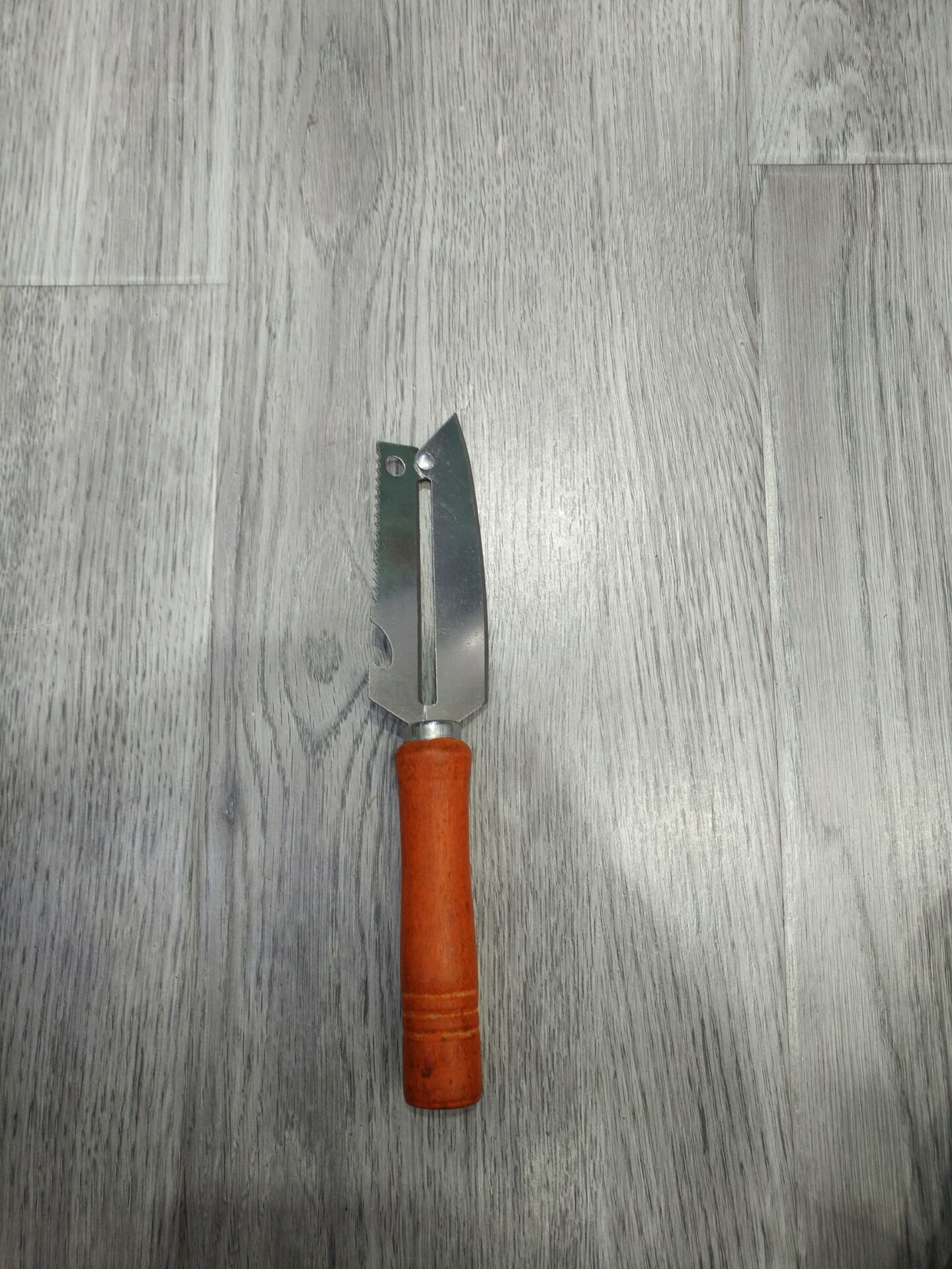 Stainless steel, the multi - purpose peeler cane fruit grater handle peeling knife fish scale grater kitchen utility