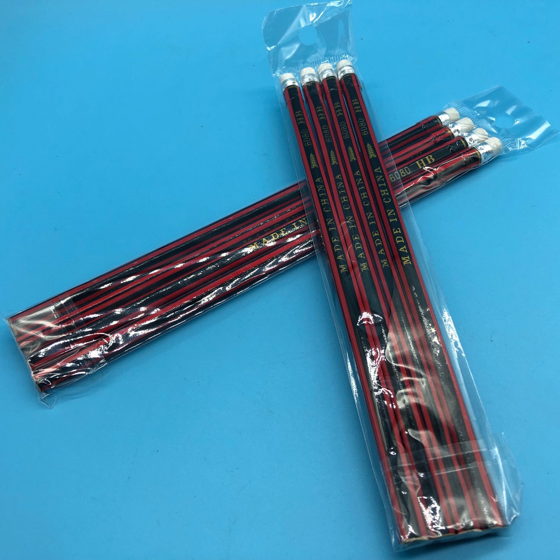 Children&#039;s 2B Pencils, 4 PCs, One Yuan and Two Yuan for Wholesale Supplies, Gifts