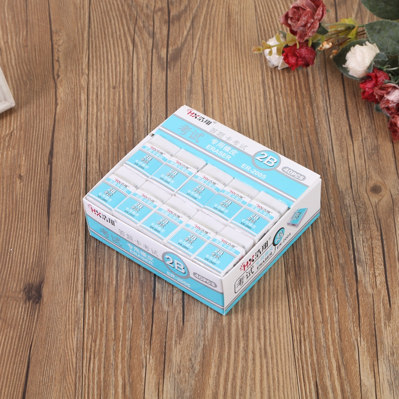 The special rubber for haoxiang examination is 2B test CARDS and 40PCS