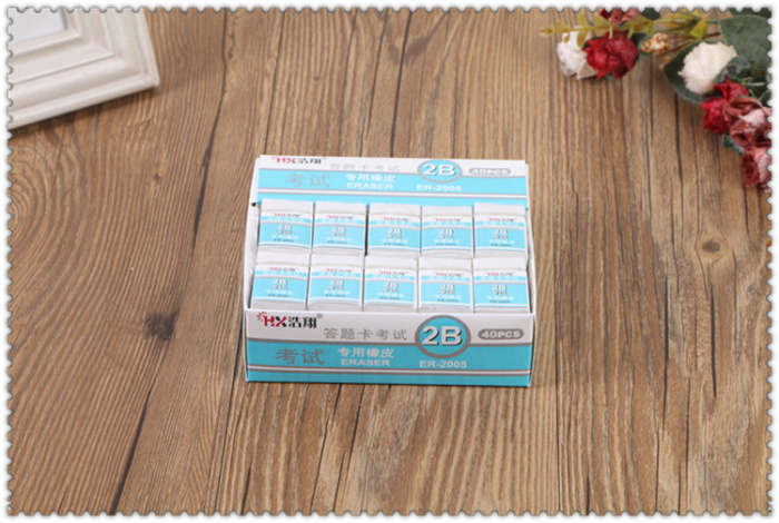 The special rubber for haoxiang examination is 2B test CARDS and 40PCS
