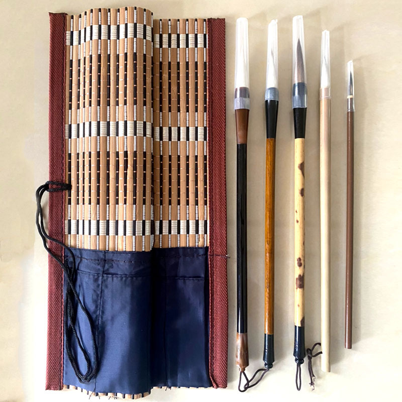 Chinese Painting Writing Brush Set Traditional Chinese Painting Calligraphy Materials Domestic Trade Traditional Training Class School Beginner Cross-Border Manufacturer