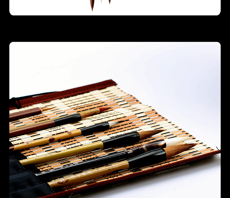 Chinese Painting Writing Brush Set Traditional Chinese Painting Calligraphy Materials Domestic Trade Traditional Training Class School Beginner Cross-Border Manufacturer