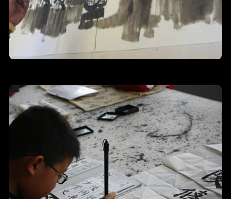 Chinese Painting Writing Brush Set Traditional Chinese Painting Calligraphy Materials Domestic Trade Traditional Training Class School Beginner Cross-Border Manufacturer