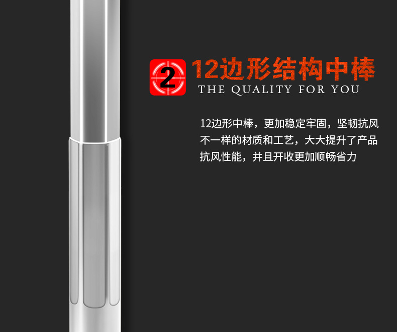 Amazon commercial Vinyl Sunblock military-industrial umbrella Manufacturer