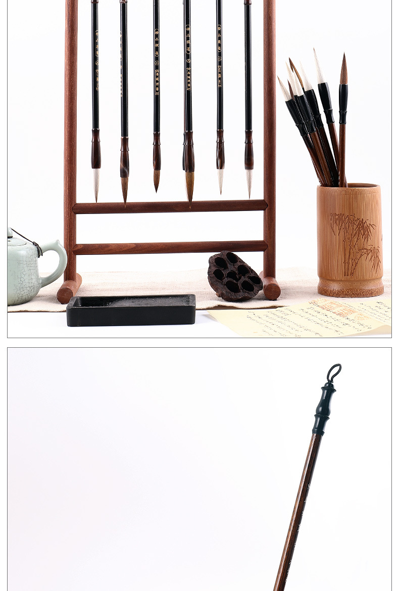 Bumi Student Writing Brush Made of Weasel's Hair Shangshu Mixed Hair Writing Brush Beginner Writing Brush Made of Goat's Hair Wholesale Calligraphy Supplies Writing Brush Maobi Bumi Student Writing Brush Made of Weasel's Hair Shangshu Mixed Hair Writing Brush Beginner Writing Brush Made of Goat's Hair Wholesale Calligraphy Supplies Writing Brush Maobi
