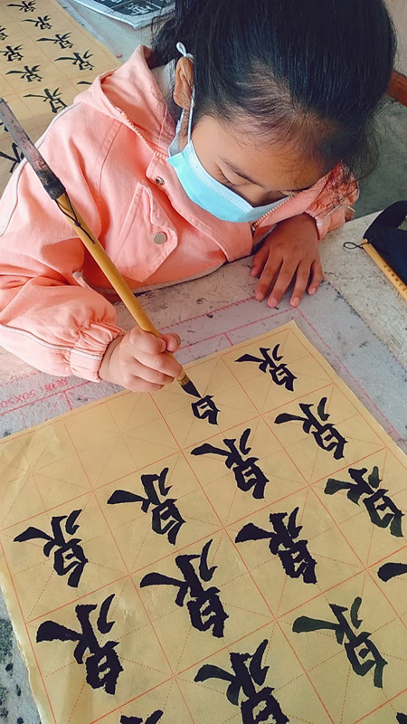 Doubled Both Writing Brush Set Calligraphy Materials Weasel's and Goat's Hair Primary and Middle School Students Calligraphy and Painting Traditional Chinese Painting Watercolor Painting Fine Brushwork Freehand Brushwork Ou Kai
