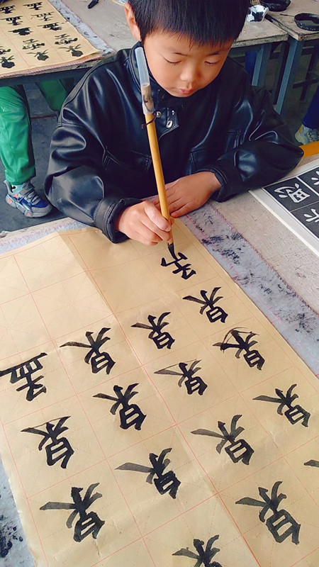 Doubled Both Writing Brush Set Calligraphy Materials Weasel's and Goat's Hair Primary and Middle School Students Calligraphy and Painting Traditional Chinese Painting Watercolor Painting Fine Brushwork Freehand Brushwork Ou Kai