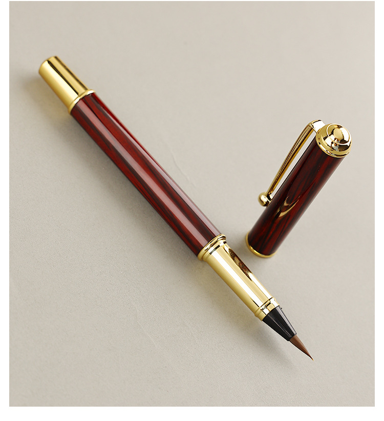 Beginner Soft Pen Portable Pen-Type Writing Brush Gift Set Small Regular Script Copy Scripture Beautiful Soft Pen Calligraphy Practice Pen Beginner Soft Pen Portable Pen-Type Writing Brush Gift Set Small Regular Script Copy Scripture Beautiful Soft Pen Calligraphy Practice Pen
