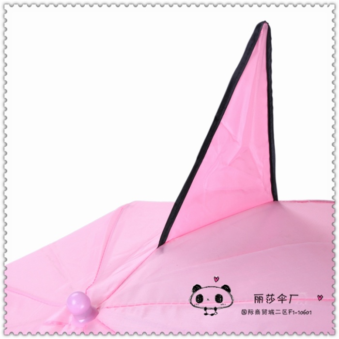 Factory direct selling children cartoon cat ear umbrella can print the logo Factory direct selling children cartoon cat ear umbrella can print the logo