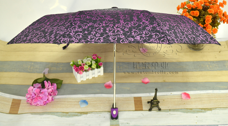 F705 creative c handle solid color car reverse umbrella umbrella wholesale