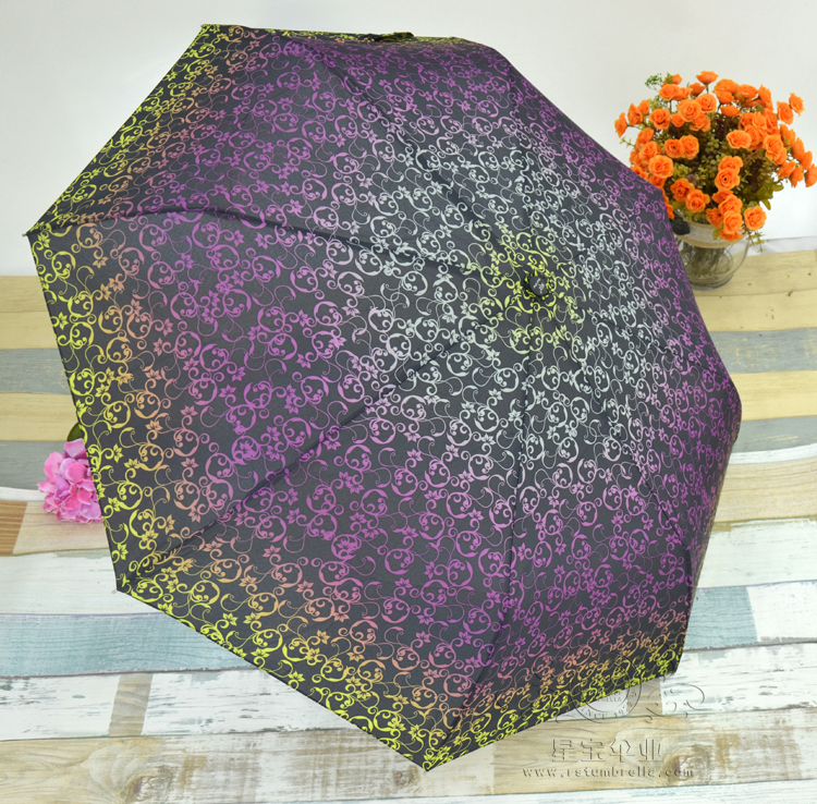 F705 creative c handle solid color car reverse umbrella umbrella wholesale