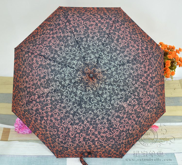 F705 creative c handle solid color car reverse umbrella umbrella wholesale