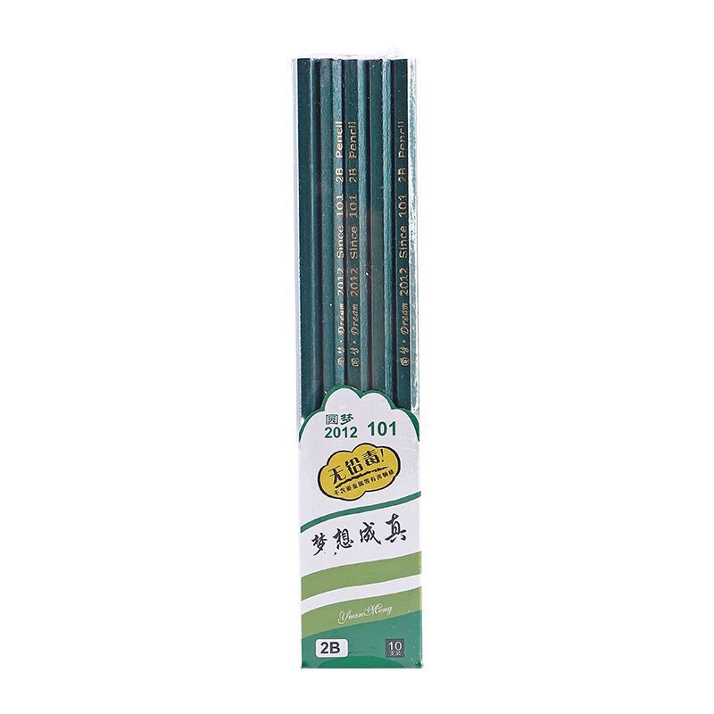 Primary School Student Non-Lead-Poisonous 2B Exam Pencil HB Writing Pencil Children&#039;s School Supplies Stationery Wholesale