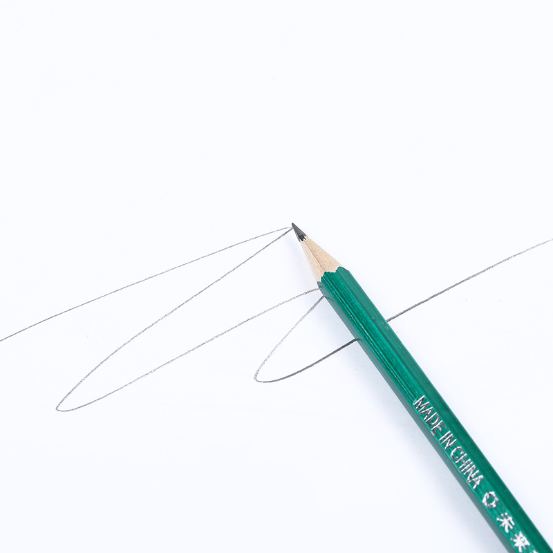 Primary School Student Non-Lead-Poisonous 2B Exam Pencil HB Writing Pencil Children's School Supplies Stationery Wholesale