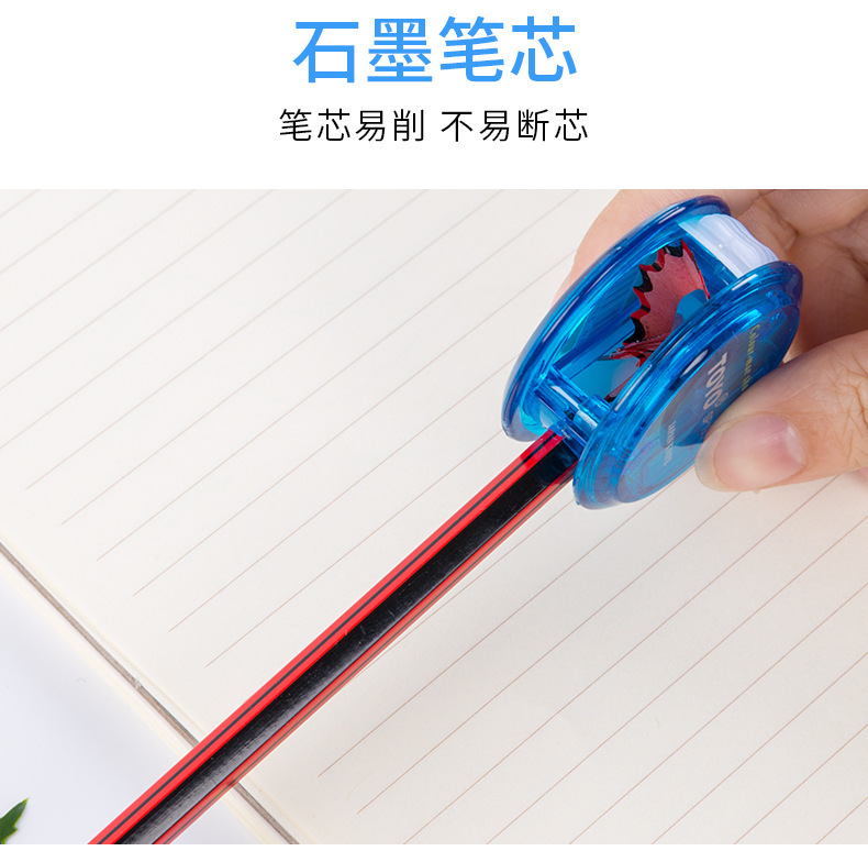 Chenguang Triangle Pencil Primary School Student Durable Pencil 2B Children Kindergarten HB Hexagonal Log Pencil with Eraser