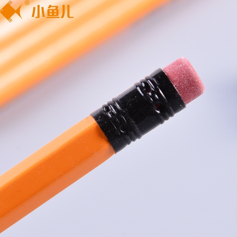 Xiaoyuer HB with Eraser Triangle Hexagon Rod 2B Exam Pens for Writing Letters with Pencil Sharpener Student Pencil Wholesale