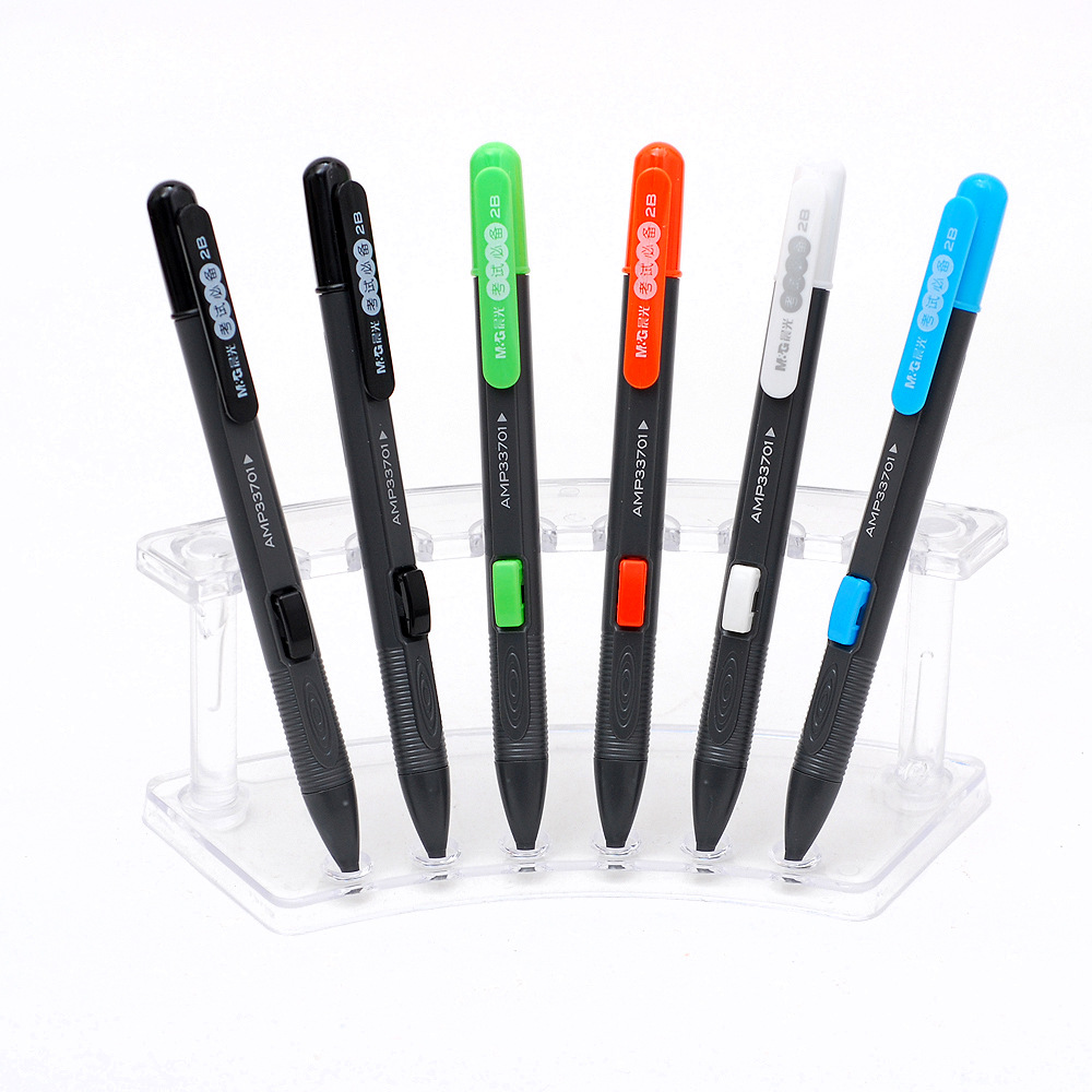 Stationery Authentic 2B Propelling Pencil AMP33701 Computer Answer Filling Lead Exam Recommended ASL36201 Pencil Leads
