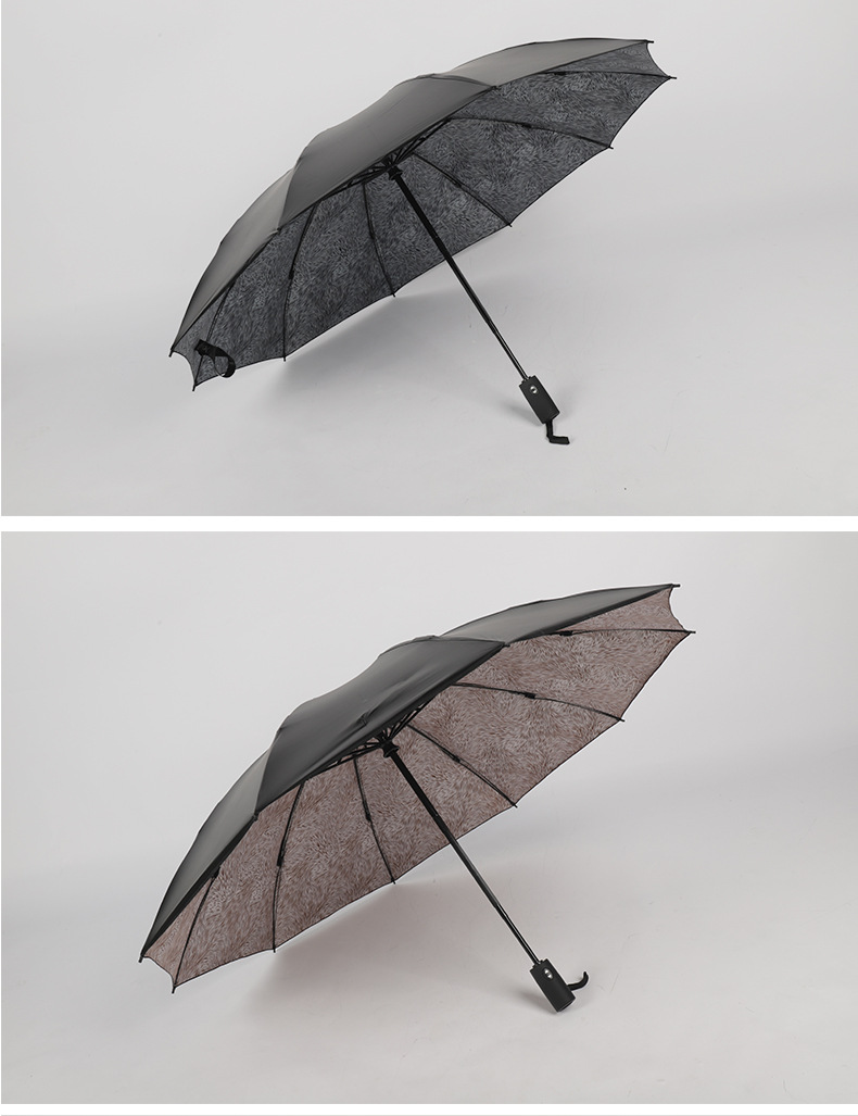 Business auto reverse umbrella Vinyl sun Block creative double reverse umbrella
