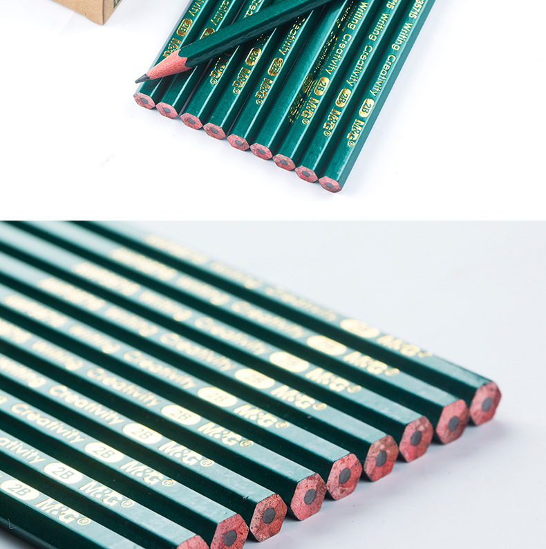 M & G Stationery Children 2B Pencil Pupils' Writing HB Pencil Exam Pencil Wooden Sketch Art Drawing M & G Stationery Children 2B Pencil Pupils' Writing HB Pencil Exam Pencil Wooden Sketch Art Drawing