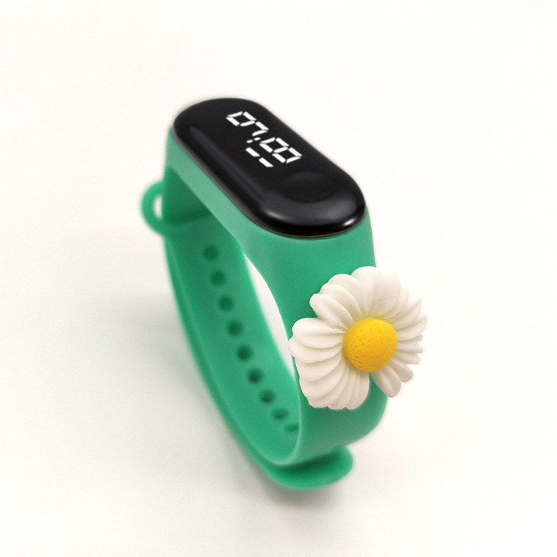 50 M Swimming Waterproof Cartoon Children&#039;s Electronic Watch Primary and Secondary School Students Led Men&#039;s and Women&#039;s Korean-Style Minimalism Bracelet
