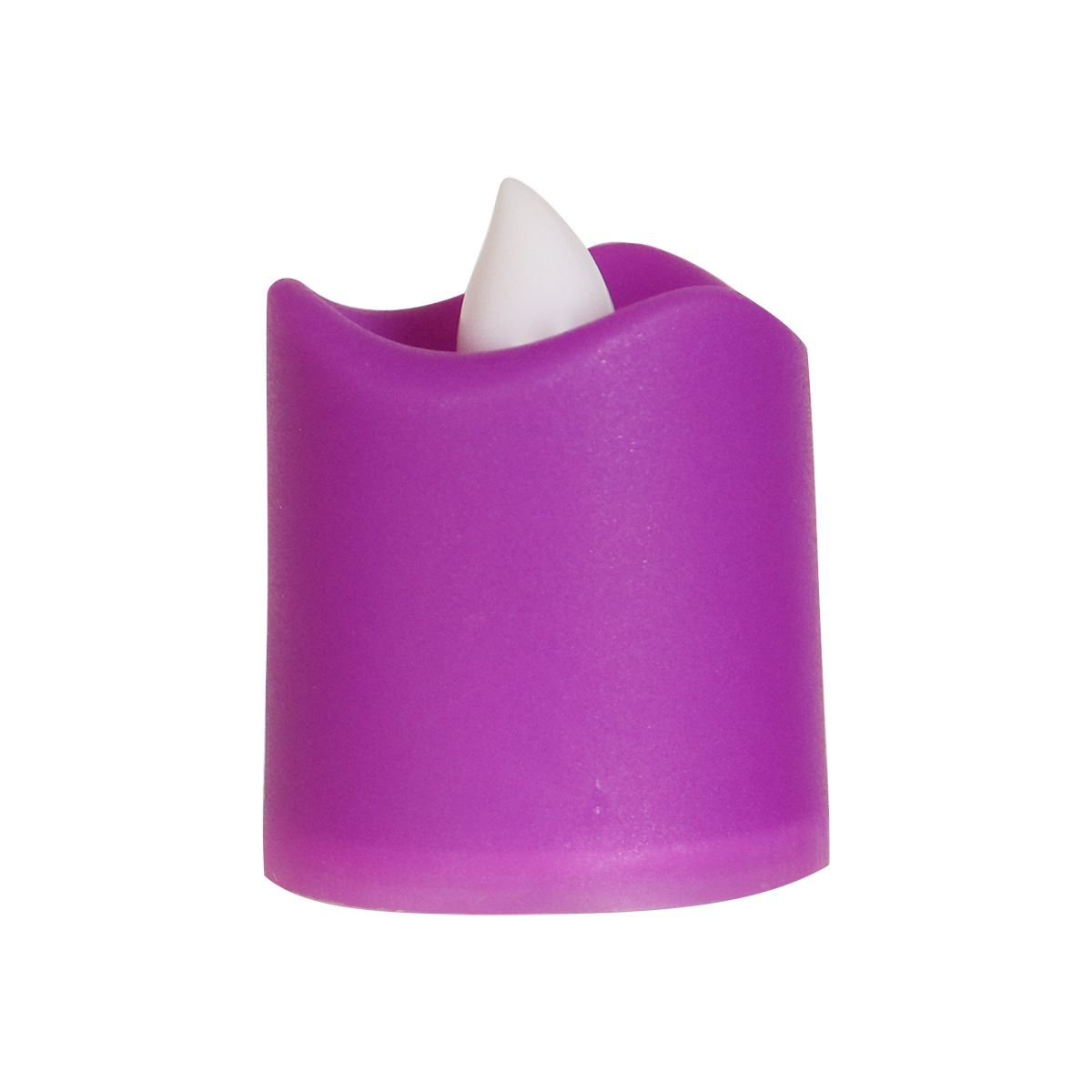 Factory Direct Sales Small Wave Colorful Candle Creative LED Electronic Candle Light Home Decoration Party Layout Supplies