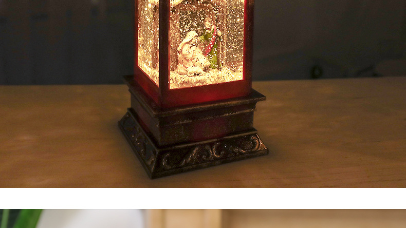 WDL-1871 Red Square Barn Lantern Novelty Creative Electronic Products TikTok Storm Lantern Led Night Light Ambience Light WDL-1871 Red Square Barn Lantern Novelty Creative Electronic Products TikTok Storm Lantern Led Night Light Ambience Light