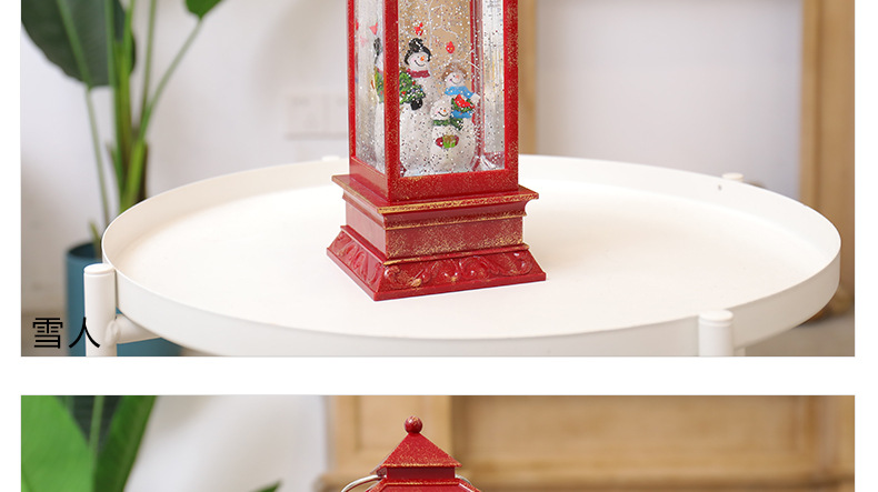 WDL-1871 Red Square Barn Lantern Novelty Creative Electronic Products TikTok Storm Lantern Led Night Light Ambience Light WDL-1871 Red Square Barn Lantern Novelty Creative Electronic Products TikTok Storm Lantern Led Night Light Ambience Light