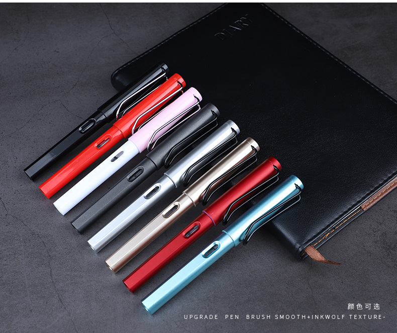 Upgraded Soft Pen Pen-Type Writing Brush Portable Weasel 'S Hair Small Regular Script Soft Head Pen Can Add Ink Copy Scripture Calligraphy Pen Pen Type Writing Brush Upgraded Soft Pen Pen-Type Writing Brush Portable Weasel 'S Hair Small Regular Script Soft Head Pen Can Add Ink Copy Scripture Calligraphy Pen Pen Type Writing Brush