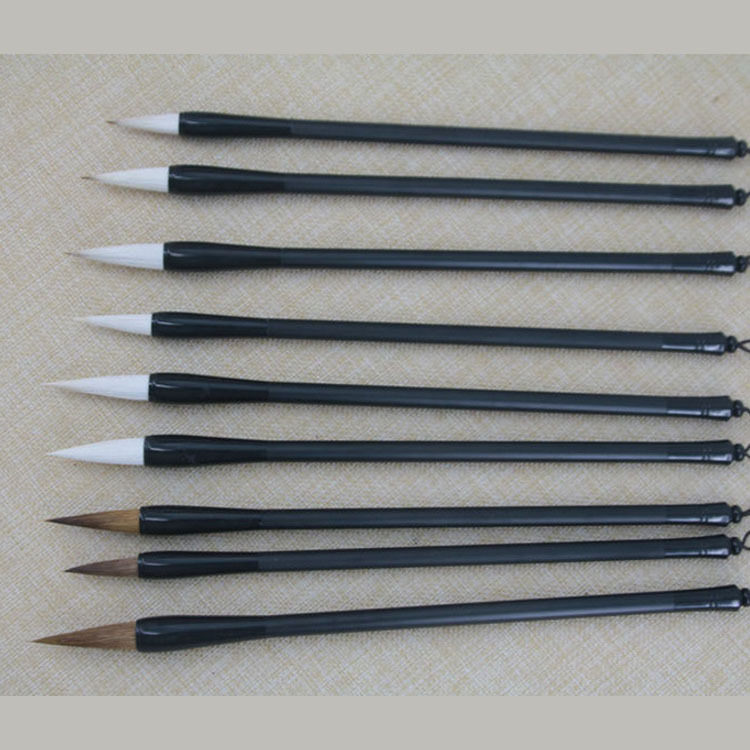 Weasel&#039;s Hair Calligraphy and Painting Practice Large, Medium and Small Regular Script Beginner Calligraphy Training Student Writing Brush Wholesale