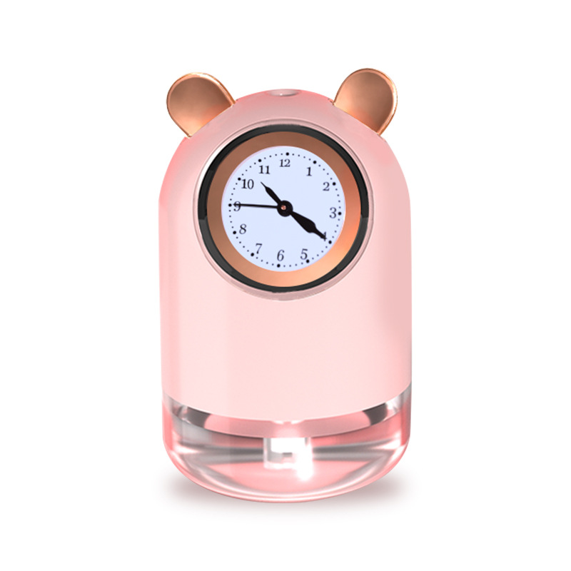 Cute Pet Humidifier New Clock Humidifier Car Home Humidifier USB Bear Cat Mouse Rabbit
