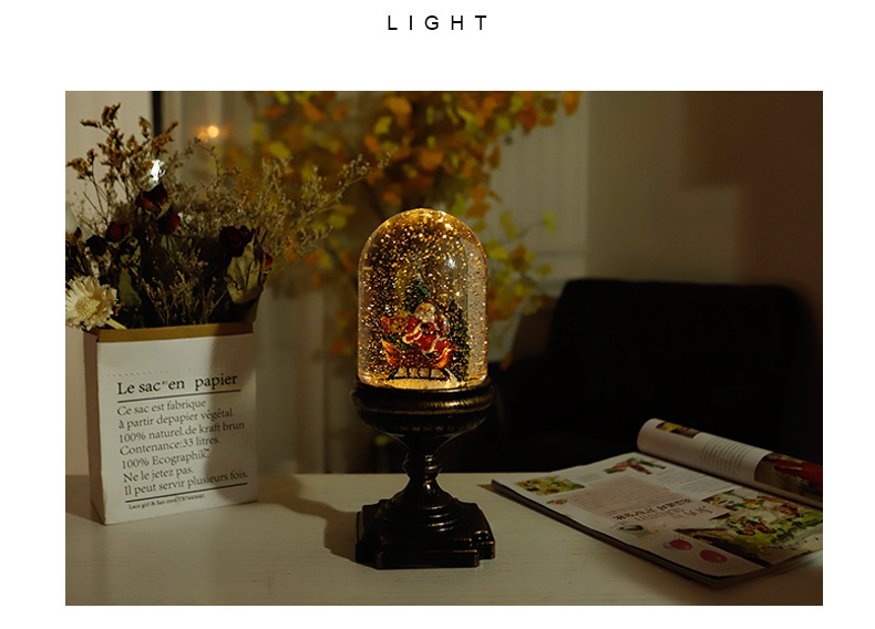 Candle Cup Bottom Bell Cover Water Elderly LED Night Light European-Style Ornaments Ambience Light Xinqite Electronic Products Creative Candle Cup Bottom Bell Cover Water Elderly LED Night Light European-Style Ornaments Ambience Light Xinqite Electronic Products Creative