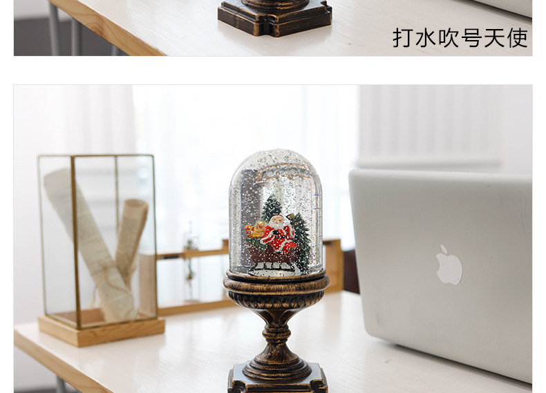 Candle Cup Bottom Bell Cover Water Elderly LED Night Light European-Style Ornaments Ambience Light Xinqite Electronic Products Creative Candle Cup Bottom Bell Cover Water Elderly LED Night Light European-Style Ornaments Ambience Light Xinqite Electronic Products Creative