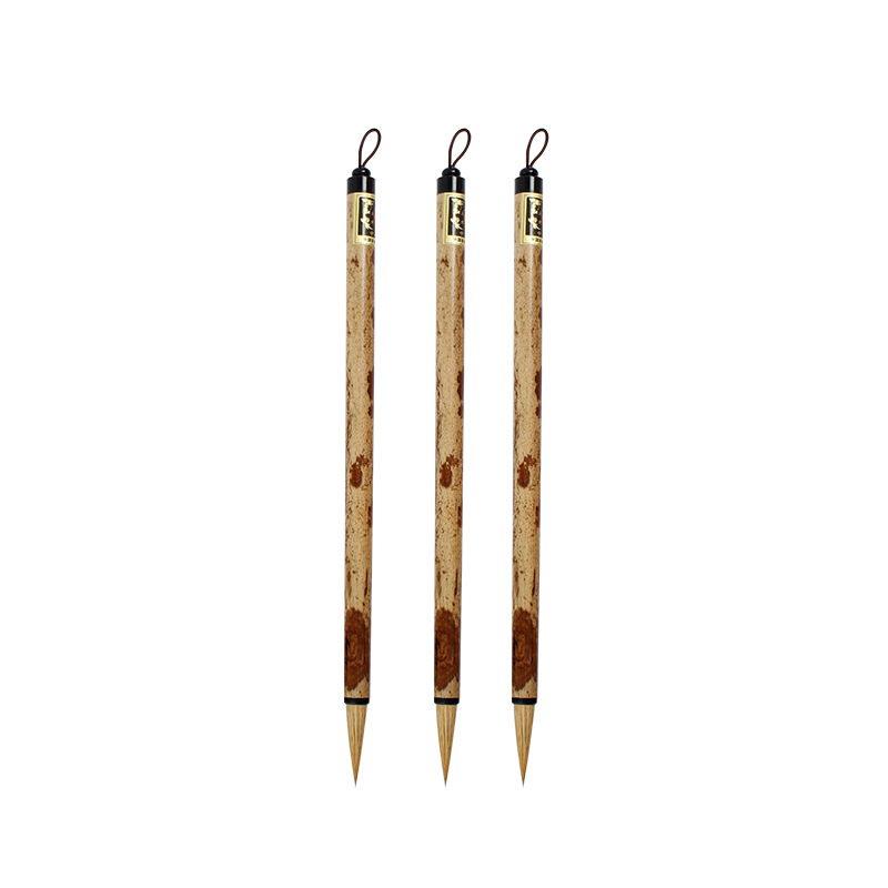Orchid Bamboo Writing Brush Manufacturer Orchid Bamboo Large, Medium and Small Regular Script French Brush Writing Brush Made of Weasel&#039;s Hair