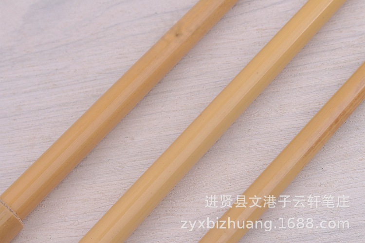 Weasel's and Goat's Hair Flexible Pen Tip, Flexible and Free to Close the Front Ou Kai Regular Script Calligraphy Creation Practice Writing Brush